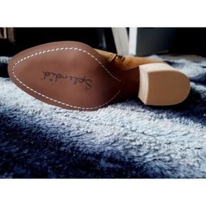 NWT SPLENDID BOOTS! Ankle Boots suede and leather with zipper size 9